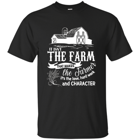 The Farm T Shirt, I Love Farming T Shirt_Black