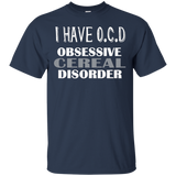 OCD Obsessive CEREAL Disorder T-Shirt_Black