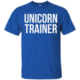 Unicorn Trainer T-shirt Funny Saying Sarcastic Novelty Humor_black=