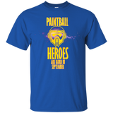 Paintball Heroes are Born in September Bday Tshirt Tee_Black