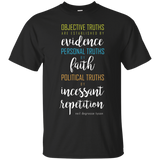 Neil deGrasse Tyson Objective Truths Quote T-Shirt_Black