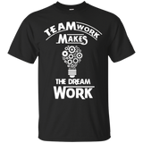 Teamwork Makes The Dream Work Shirt_Black