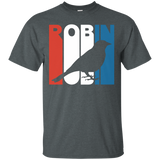 Retro RWnB Robin Silhouette T-Shirt_Black