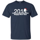 2018 Happy New Year Tshirt_black