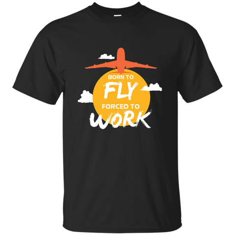 Cool T Shirt For Air Force Men. Funny Gift For Guys Love Fly_black