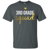 Third Grade Squad Shirt for 3rd Graders & 3rd Grade Teachers_Black