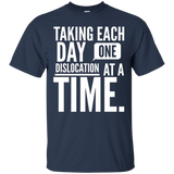 One Dislocation at a Time- Funny EDS Shirt_Black