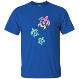 Sea Turtle T Shirt - Tropical Hawaiian Tee_Black