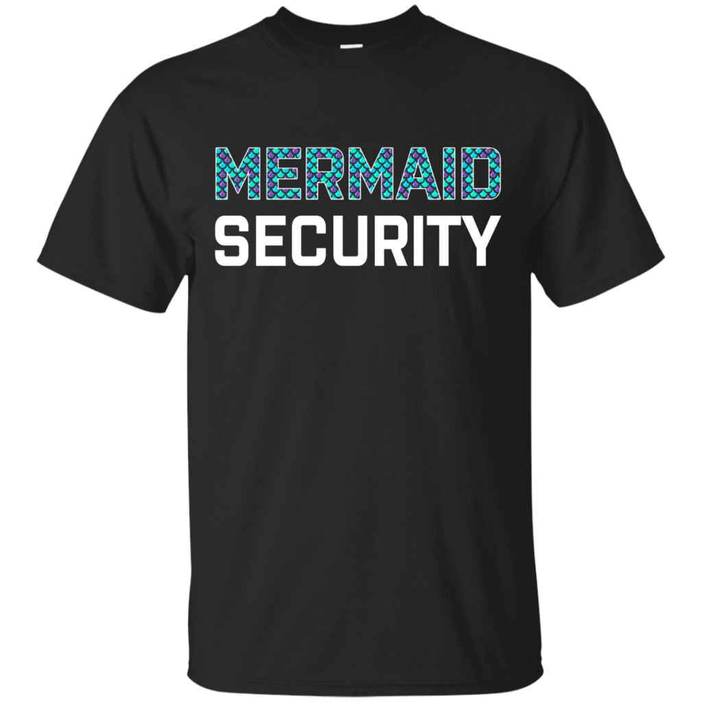 Mermaid Security T-Shirt_Black
