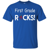 First Grade Rocks T Shirt Apple_black=