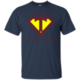 Funny Teacher T-shirt I Teach Superheroes_black=