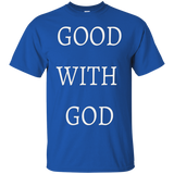 Christian Clothing Good With God T- Shirt Religious Tee_black