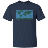 The World's Greatest Planet On Earth T-Shirt - Earth Shirt_Black