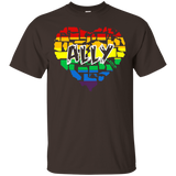 Lgbt Gay Pride Ally Heart