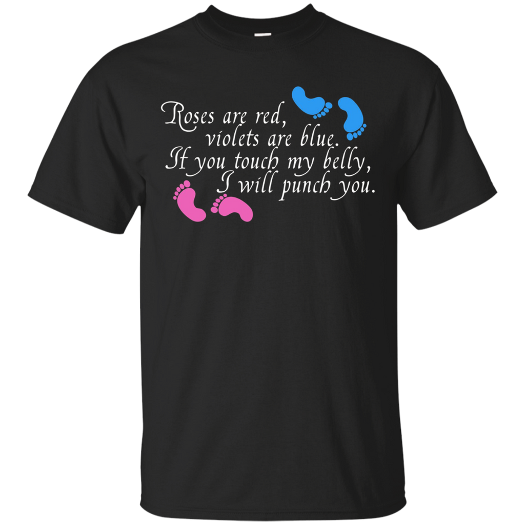 If You Touch My Belly, I Will Punch You Pregnancy Shirt