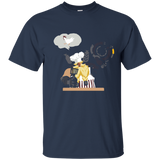 Overwatch Torbjorn Chef Spray Tee Shirt_Navy