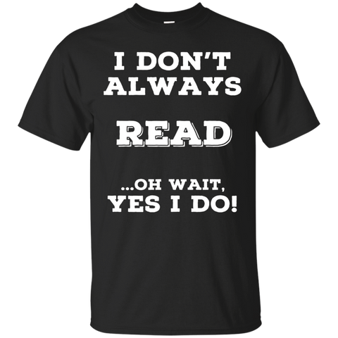 Always Reading T Shirts. Awesome Gifts For Book Readers._black