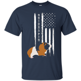 Guinea Pig Pet Us America Usa United States T-shirt_black