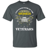 God Found Some Of The Strongest Women Veterans Army T-shirt_black