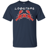 You're My Lobster - He's My Lobster - T-Shirt for Friends_Black