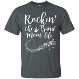ROCKIN' THE BAND MOM LIFE T-Shirt Rocking_Black