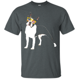Patriotic Boston Terrier American Flag 4th of July Shirt_Black