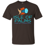Isle Of Palms T-shirt, South Carolina Fun Fish T-shirt_black=
