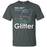 This Isn't Dog Hair It's Pug Glitter T-shirt_Black