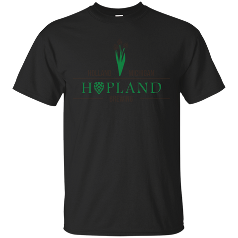 Hopland Brewing Holland Michigan T-shirts_black=