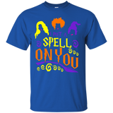 I Put A Spell On You Shirt Funny Halloween Witches Saying_black=