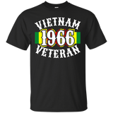 Mens Vietnam 1966 Veterans Tshirt For War Vets And Heroes_black=