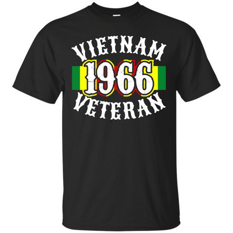 Mens Vietnam 1966 Veterans Tshirt For War Vets And Heroes_black=