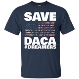 Save Daca Support Dreamers Anti Trump T-Shirt_Black