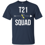 Down Syndrome - T21 Squad T-shirt_black=