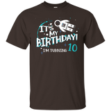 It's My Birthday I'm Turning 10 T-shirt 10th Astronaut Kids