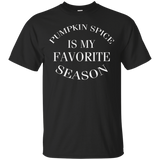pumpkin spice is my favorite season shirt_Black
