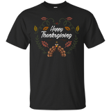 Happy Thanksgiving Day 2018 T-shirt_black