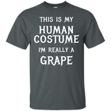 I'm Really A Grape Halloween Costume Shirt Easy Funny Top