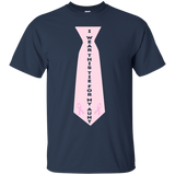 I Wear This Tie For My Aunt Breast Cancer Awareness T-shirt_black=