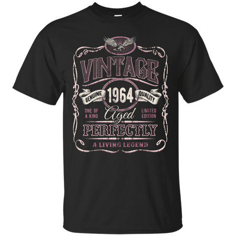 Vintage Premium Made In 1964 Women's T-Shirt 53rd Birthday_Black