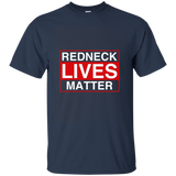 Redneck Lives Matter T-Shirt funny Gift Patriotic Pride Tee_Asphalt