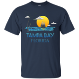 Tampa Bay Florida Sailing T-Shirt_Black