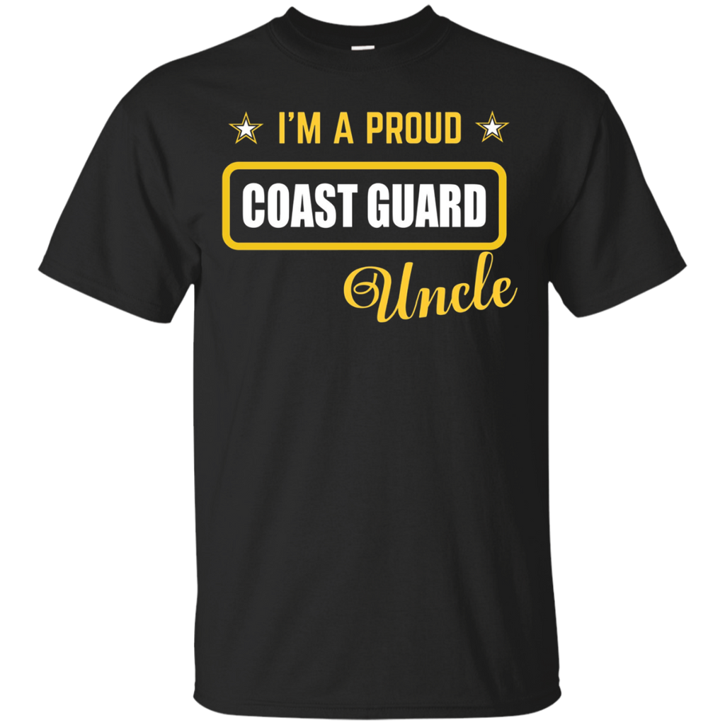 I'm A Proud Coast Guard Uncle T-shirt