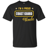 I'm A Proud Coast Guard Uncle T-shirt