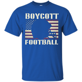 I Stand For The National Anthem Tshirt, Boycott Football Shi_black