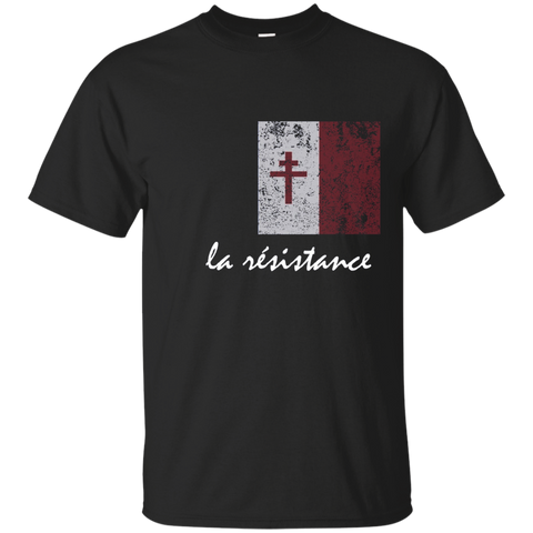 La Resistance The French Flag France Paris Wwii T Shirt