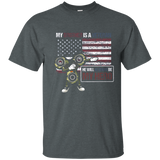 Dab Fidget Spinner Camouflage Veteran Brother Shirt_navy