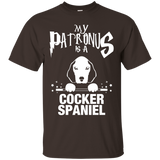 My Patronus Is A Cocker Spaniel T-Shirt_Black