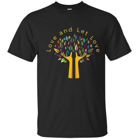 Love And Let Love T-shirt Tree Of Life Diversity Design