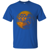 Occupy Mars T-Shirt - Space Exploration Tee_Navy